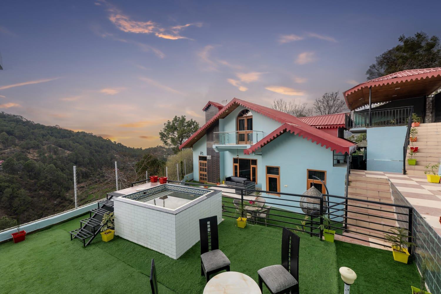 The Summer House Kasauli I Party & Music I Sky Bonfire I Managed By Exotic Stays Dış mekan fotoğraf